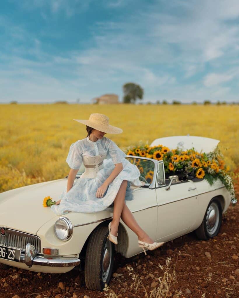 Shooting MG-B Lavandes Provence